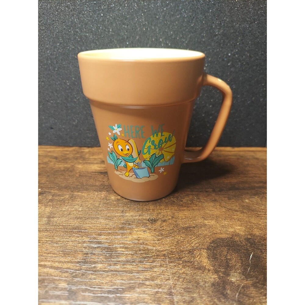 Disney ORANGE BIRD MUG EPCOT 2022 Flower & Garden Festival PASSHOLDER Exclusive